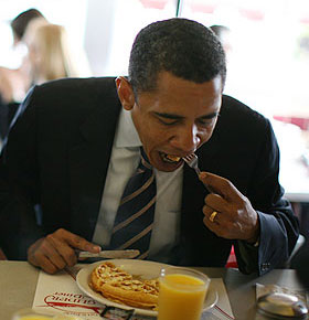 Barack is a waffler