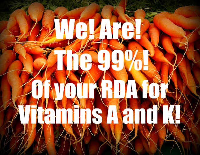 carrots are the 99 %